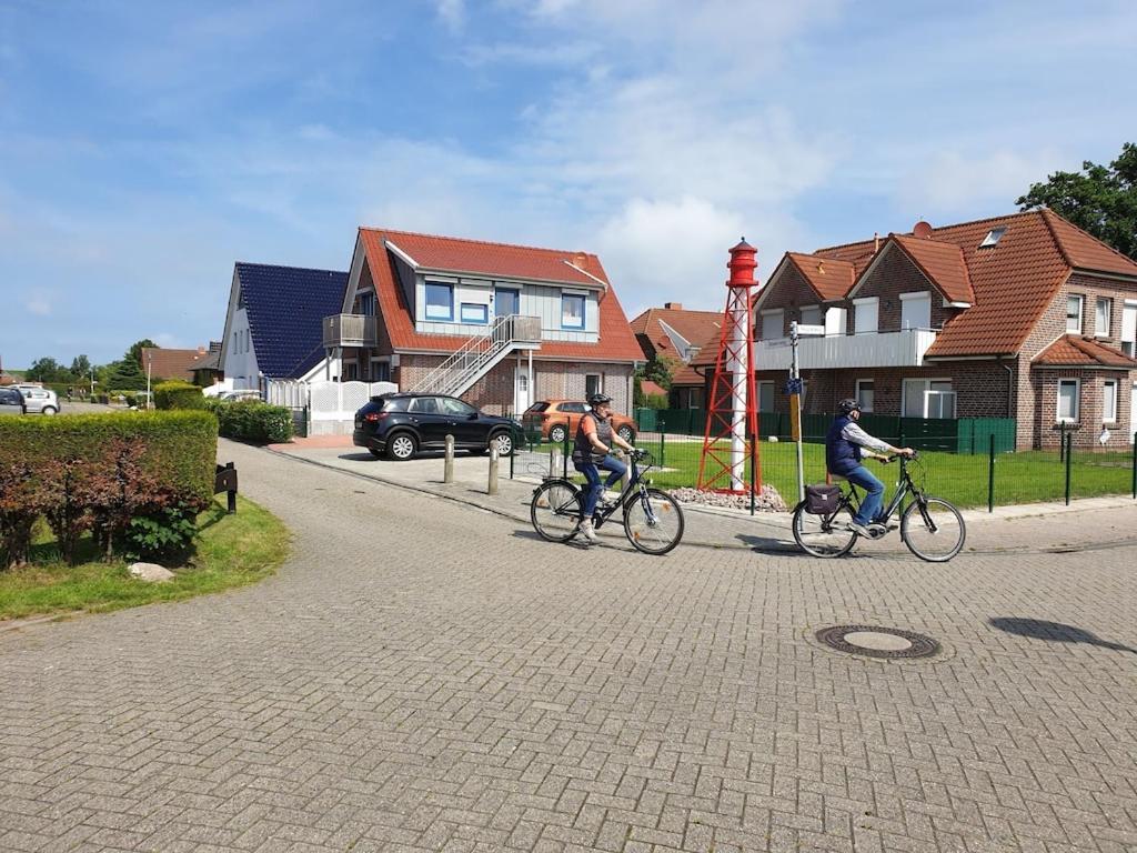 Ferienwohnung Leuchtturm Am Sandstrand Norden Buitenkant foto