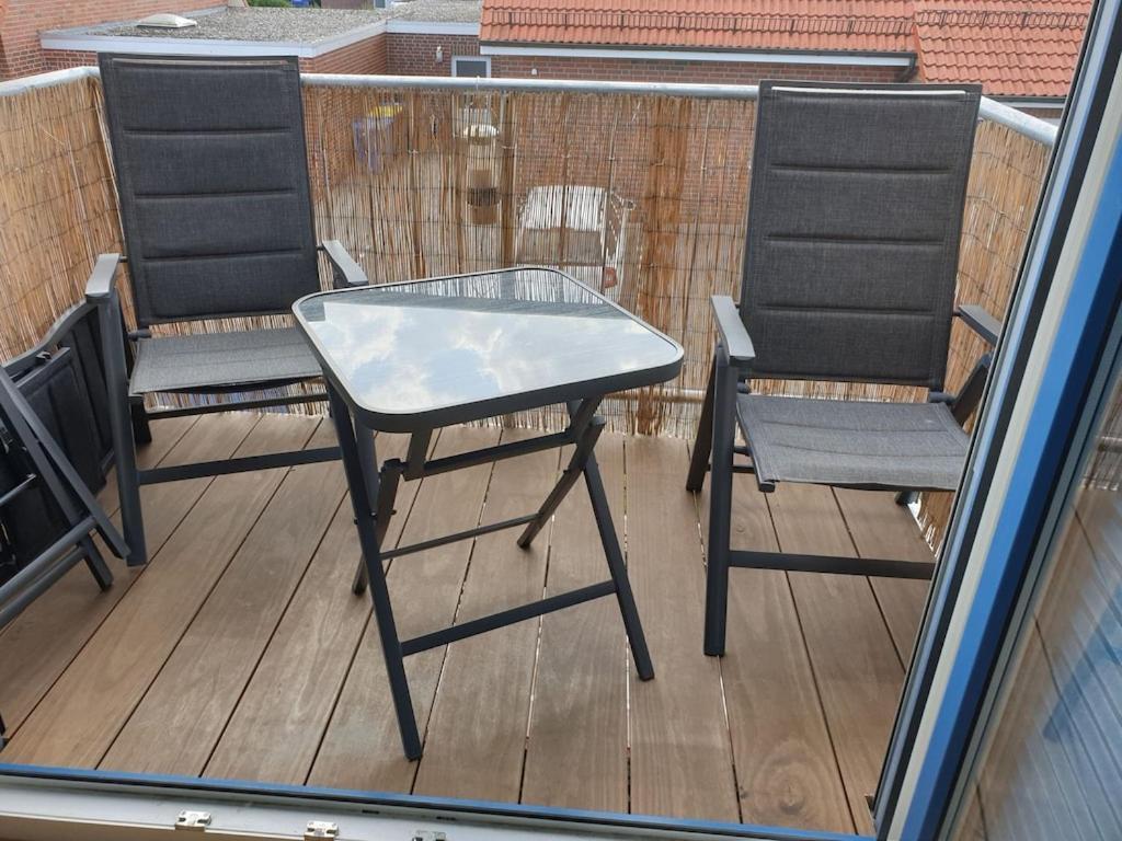 Ferienwohnung Leuchtturm Am Sandstrand Norden Buitenkant foto
