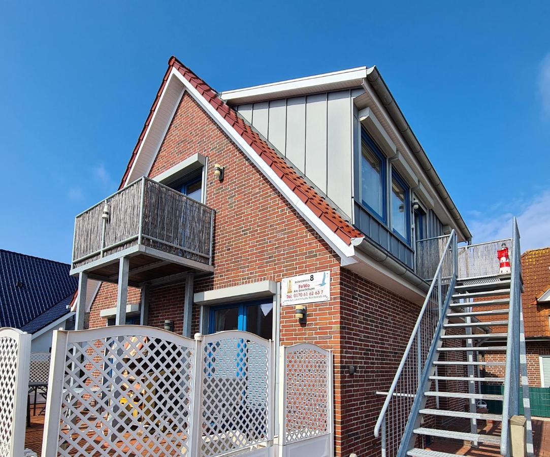 Ferienwohnung Leuchtturm Am Sandstrand Norden Buitenkant foto
